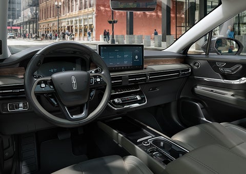 The interior dashboard of 2024 Lincoln Corsair® SUV is shown here. | Crossroads Lincoln of Southern Pines in Southern Pines NC